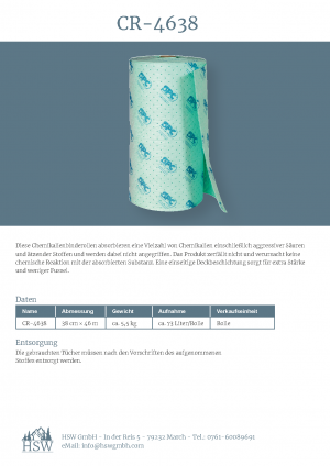 CR-4638 Datenblatt